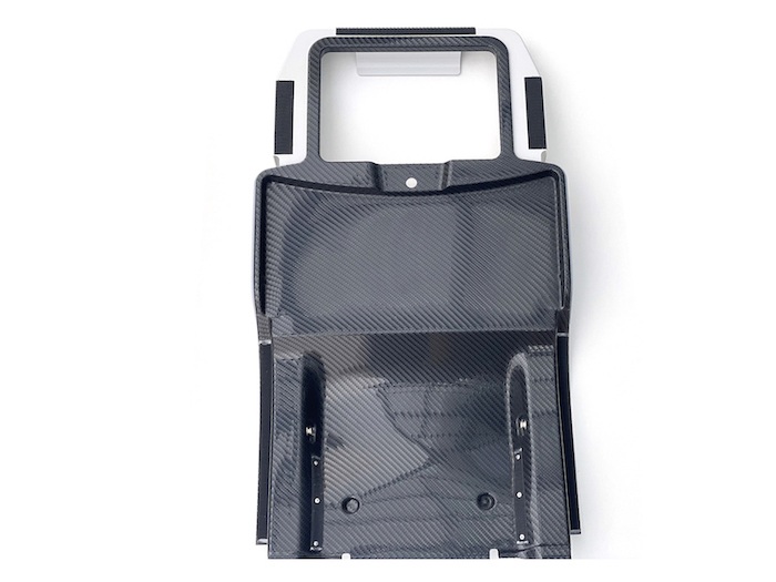 Plastic thermoforming using the backrest as an example
